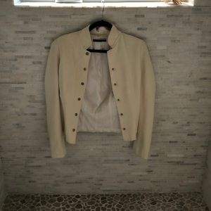 White dress jacket